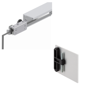 Losse onderdelen B-Slide schuifdeurrail