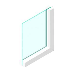 Enkel glas Spoed
