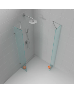 Inloopdouche dubbele wand