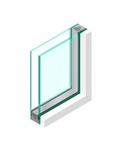 Dubbel glas 33.2 - sp - 6mm