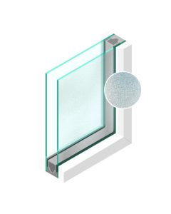Dubbel glas Figuur Byzanthijn fijn 4 mm - sp - 4mm