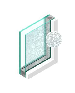 Dubbel glas Figuur Delta blank 4mm - sp - 33.1