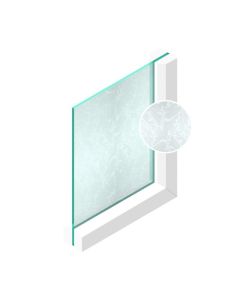 Ijsbloemglas 4 mm
