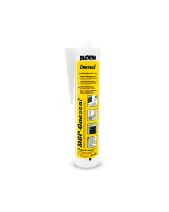 Oneseal universeel overschilderbare glas- en voegkit - Wit (RAL9010)