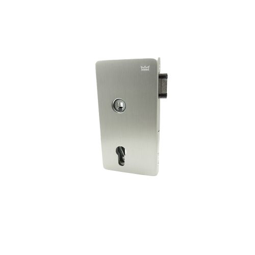 Dorma Glas Office Classic cilinder links satijnen RVS 