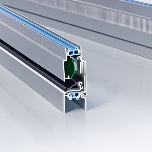 Ventilatierooster DucoFlat 12 'ZR' DAR aluminium