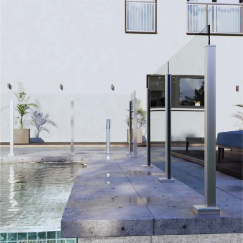 Evora doorlopend baluster systeem